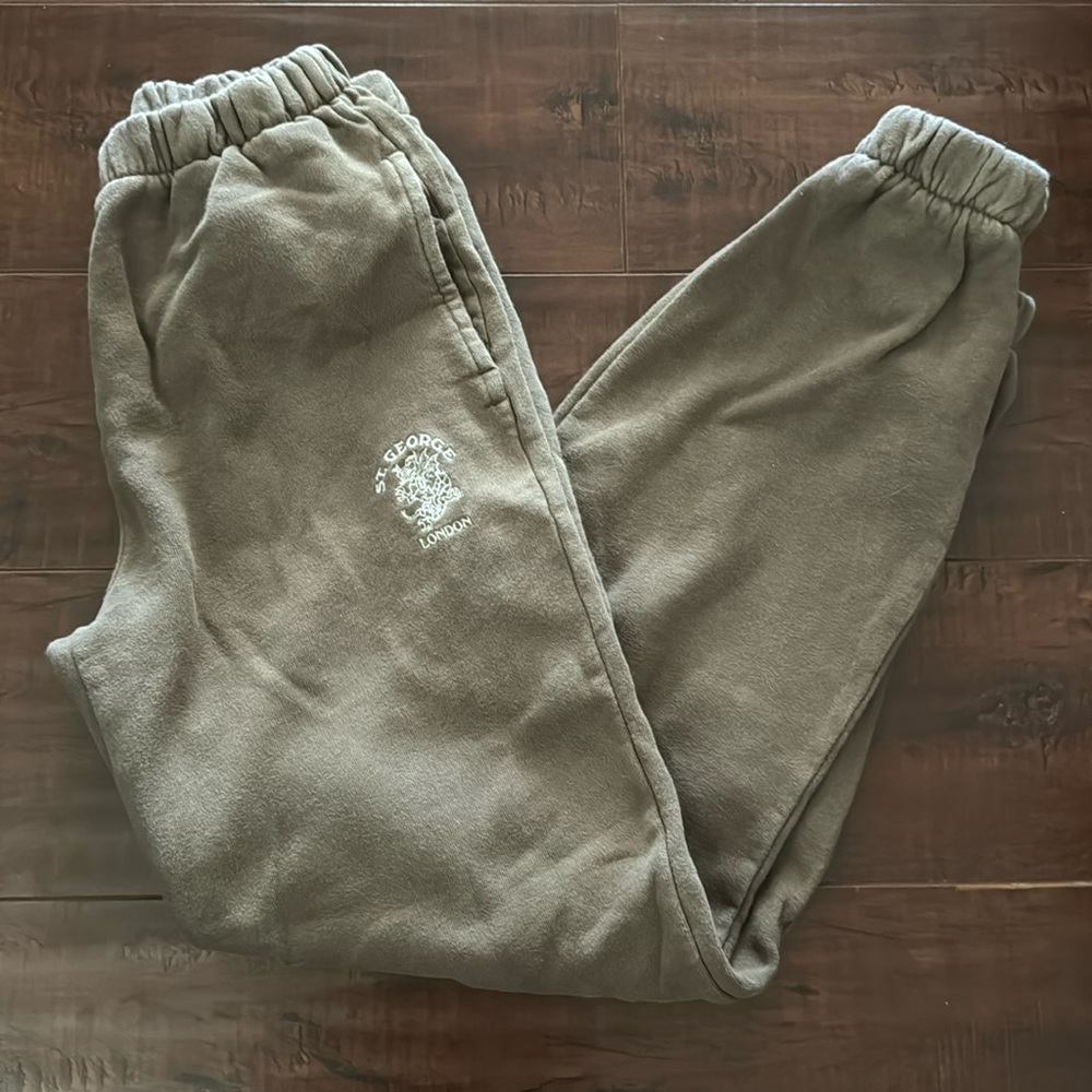 Brandy Melville Rosa Sweatpants Brown St. George London, EUC!